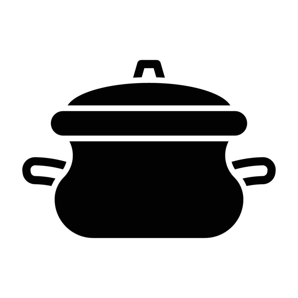 Soup Pot Icon Design For Personal nad Commercial Use vector