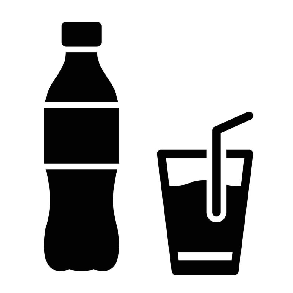 Softdrink Icon Design For Personal nad Commercial Use vector