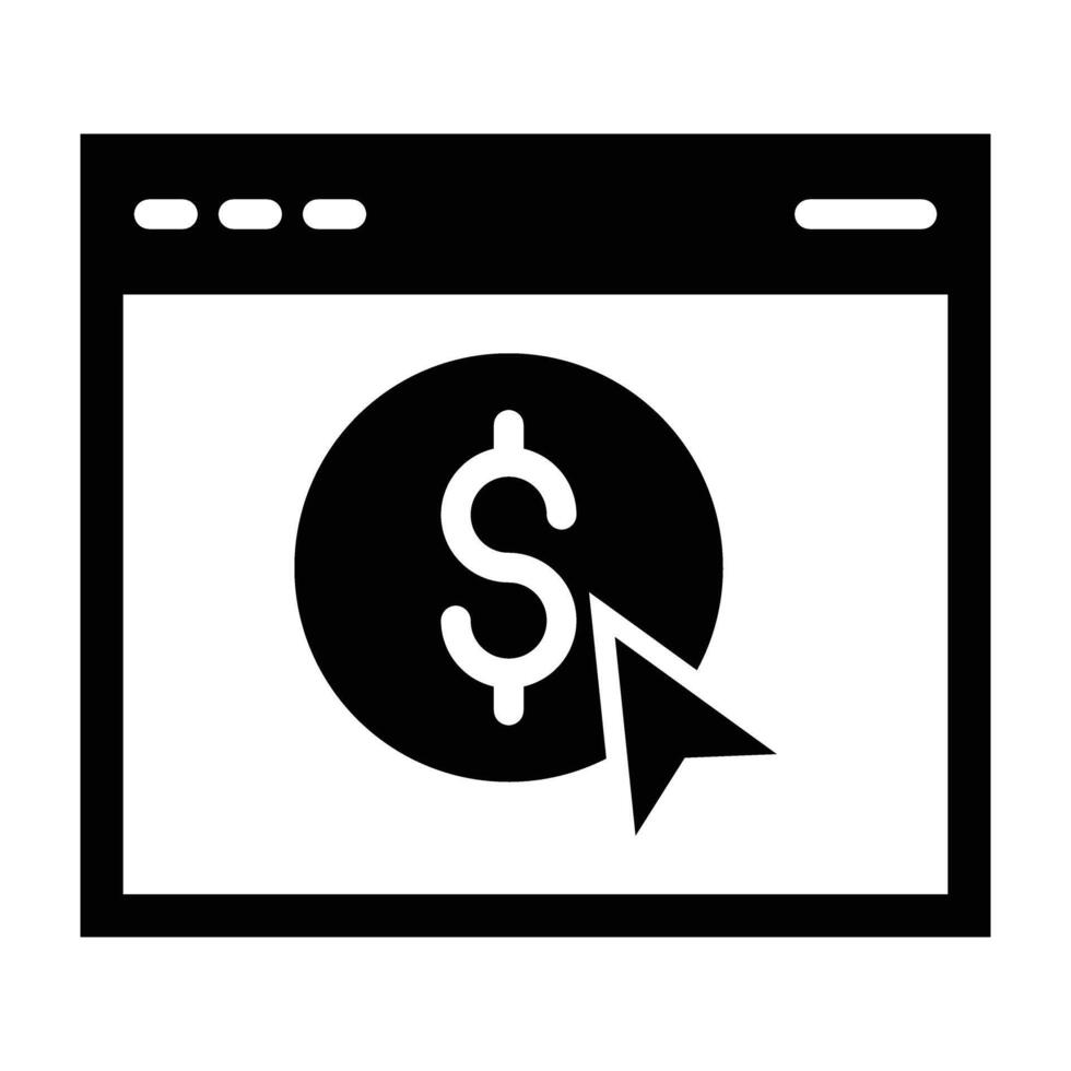 Online Payment Icon Design For Personal nad Commercial Use vector