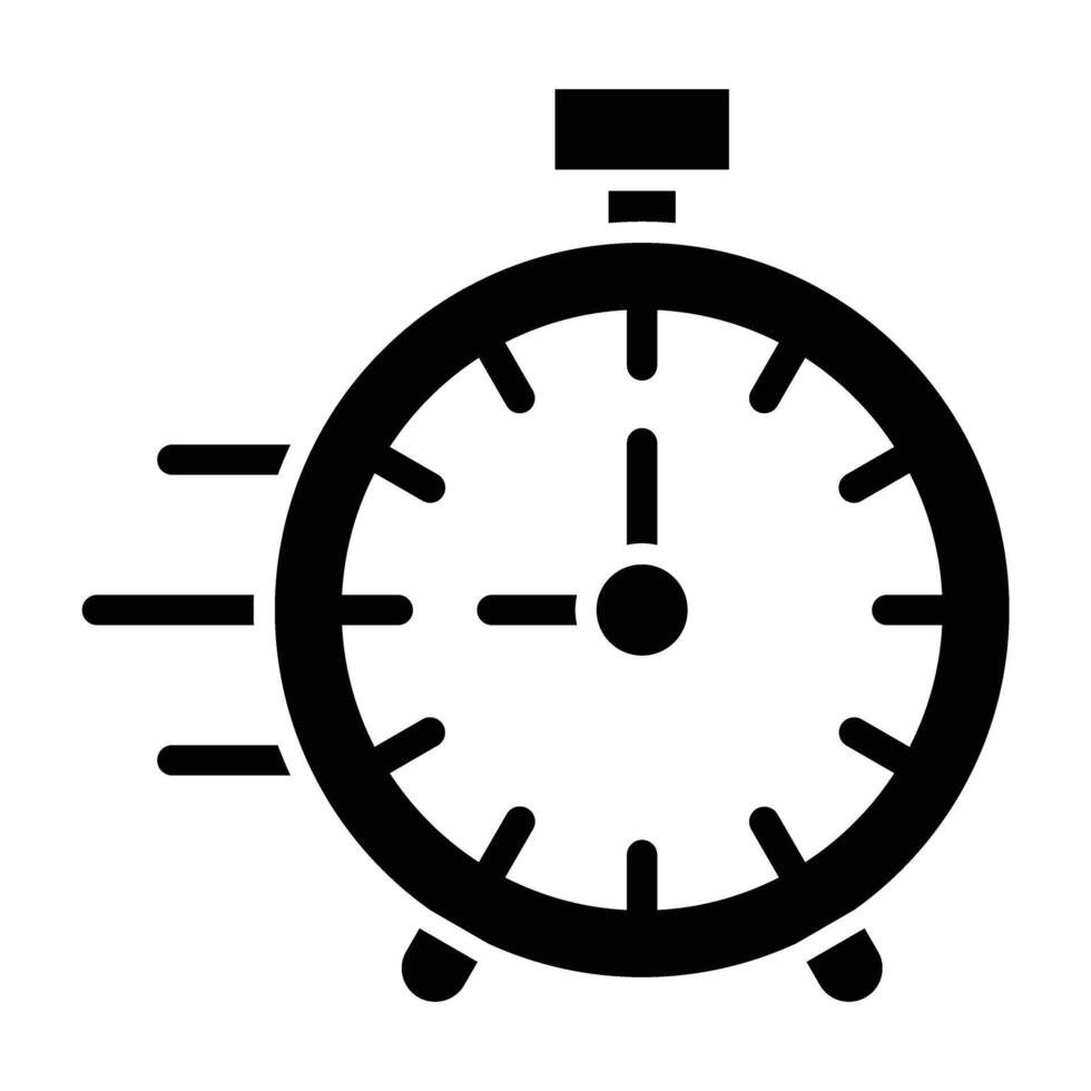 Fast Time Icon Design For Personal nad Commercial Use vector