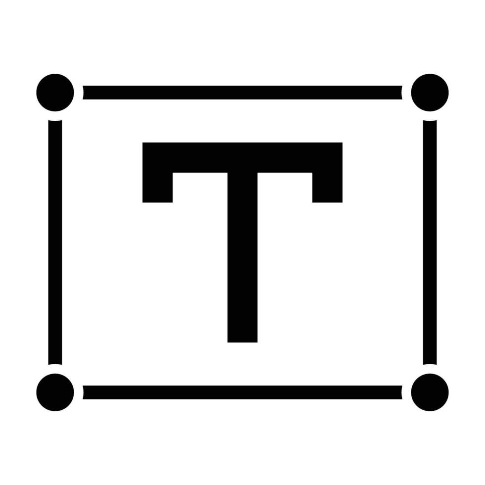 Text Box Icon Design For Personal nad Commercial Use vector