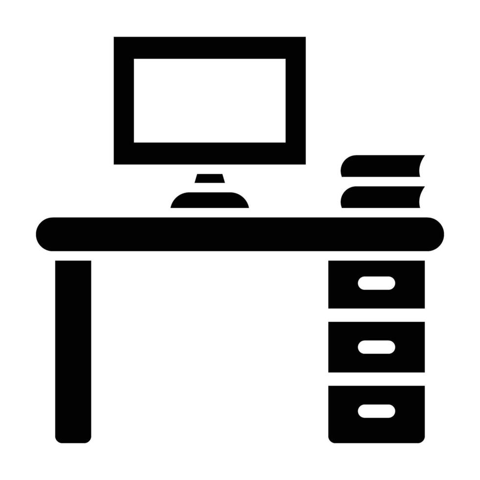 Work Space Icon Design For Personal nad Commercial Use vector