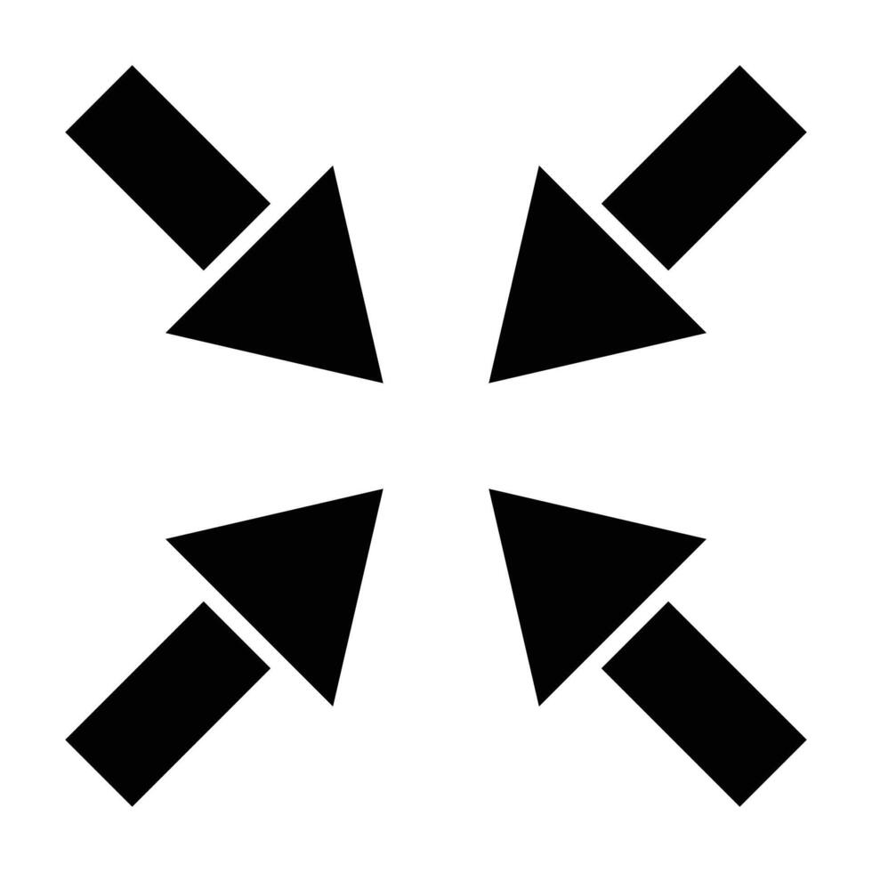 Shrink Icon Design For Personal nad Commercial Use vector