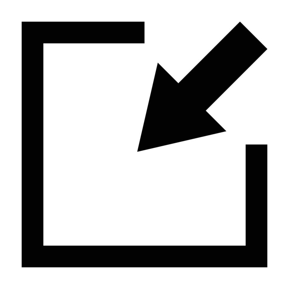 Minimize Icon Design For Personal nad Commercial Use vector