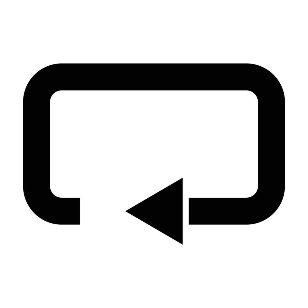 Loop Icon Design For Personal nad Commercial Use vector