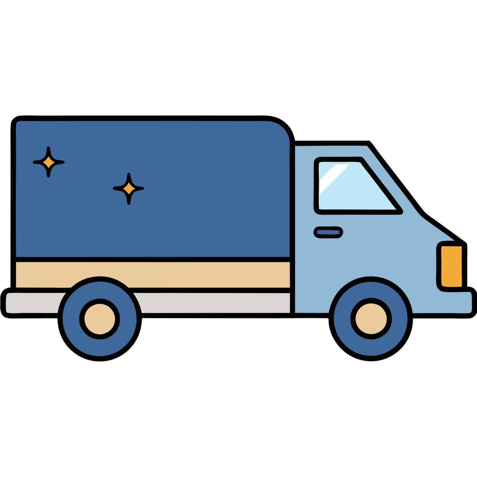 Minimalistic Automobile Design in Format vector