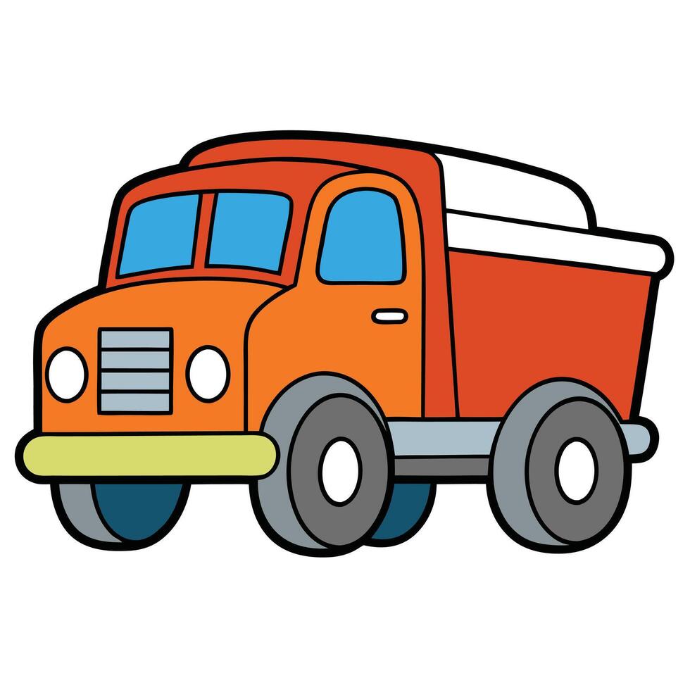 Minimalist Car Design in Format vector
