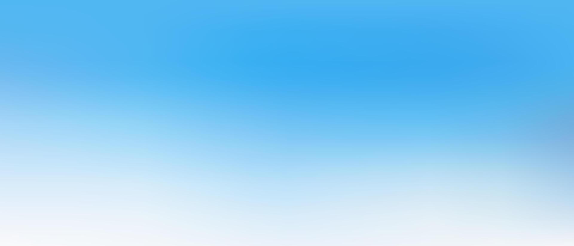 serenity in Soft Gradient Background blue color Perfect design serenity clear sky horizon. vector