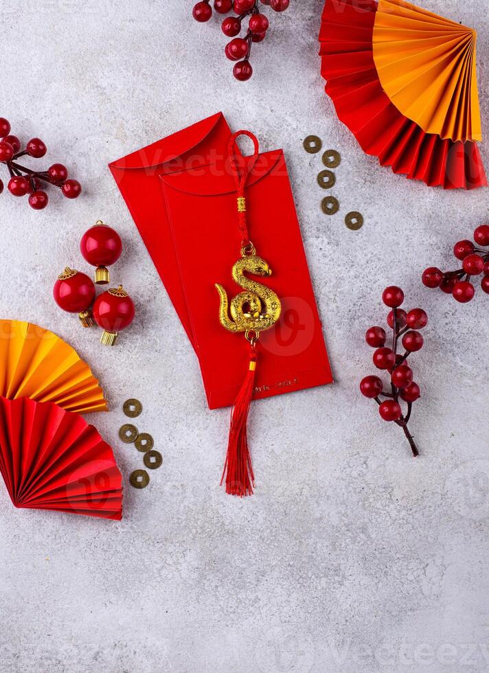 2025 Chinese new year of snake concept photo