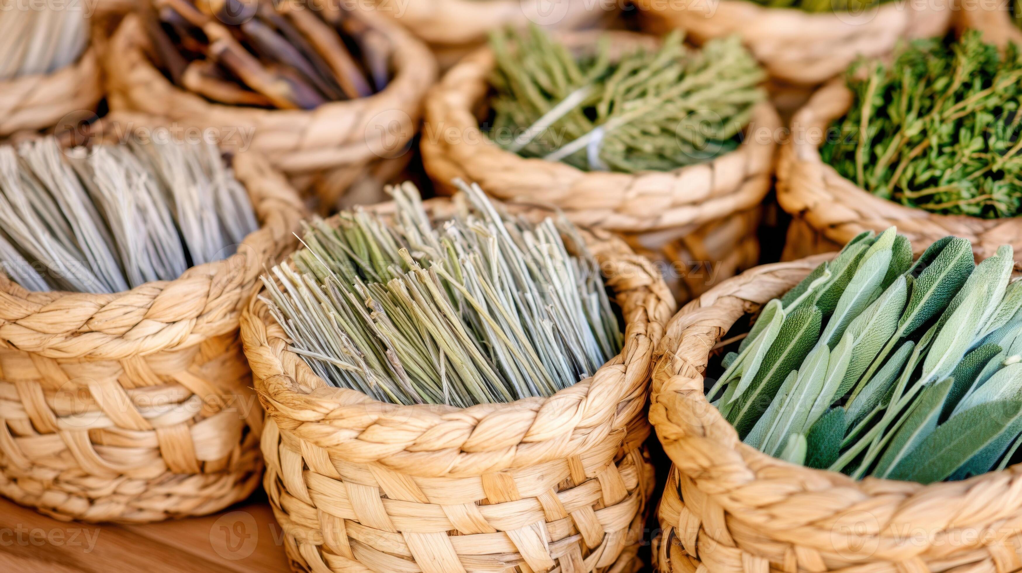 How to dry Native American herbs for cooking