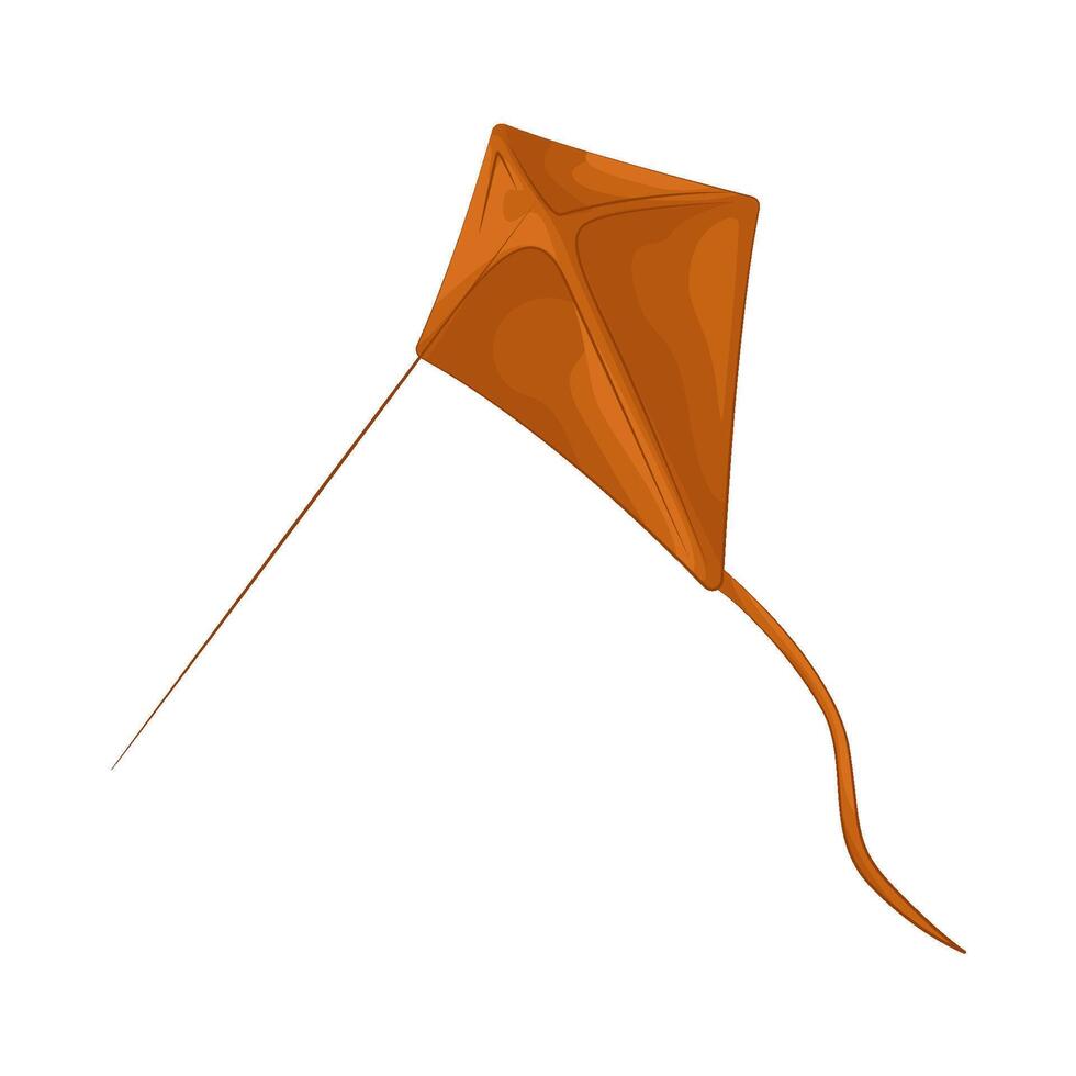 Illustration of flying kite vector