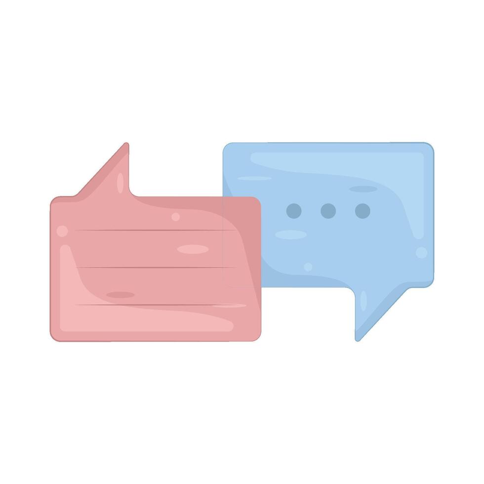 Illustration of Chat Bubble vector