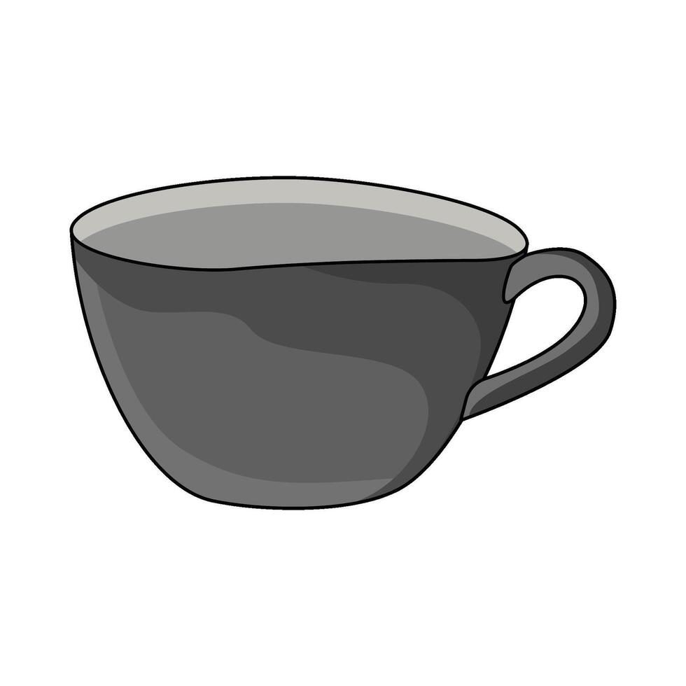 illustration of coffee cups vector