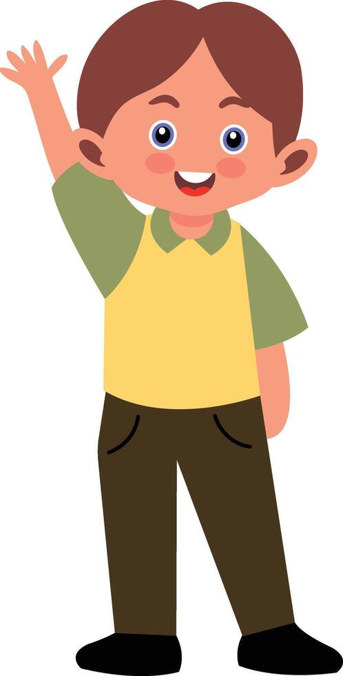 Children Character with Cute Style vector