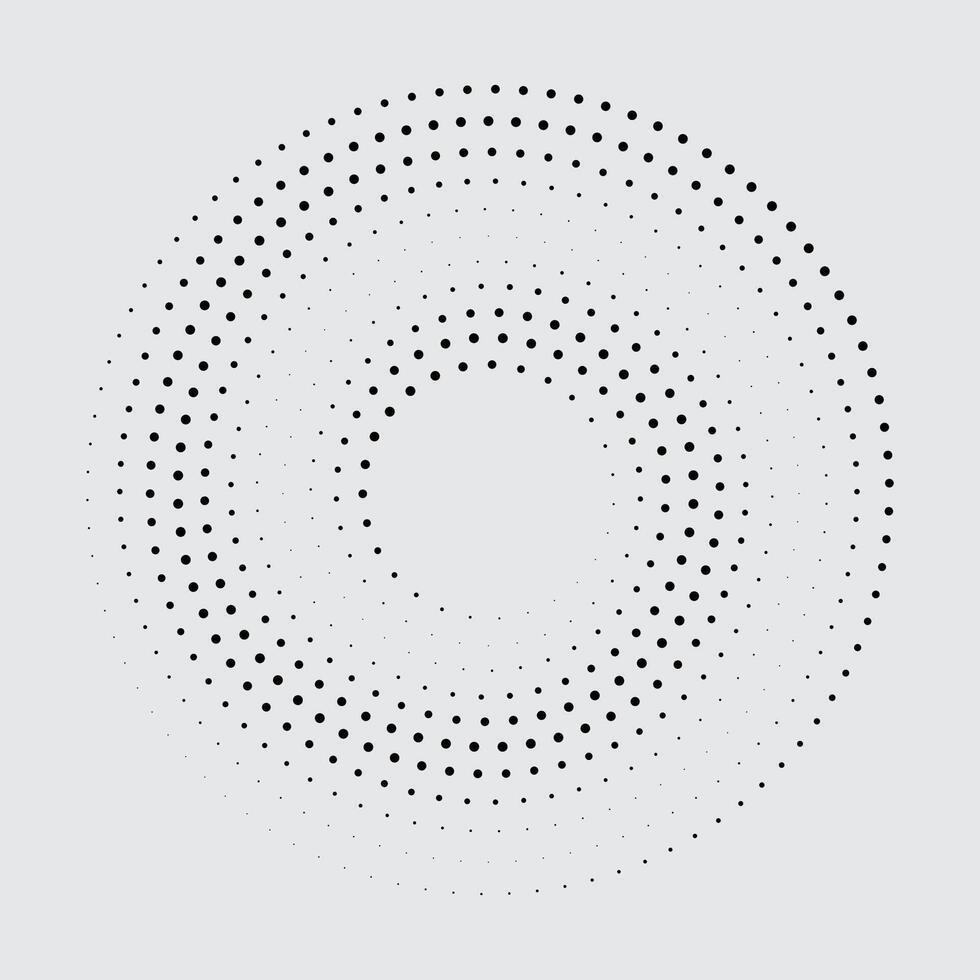 Spiral design on grey background vector