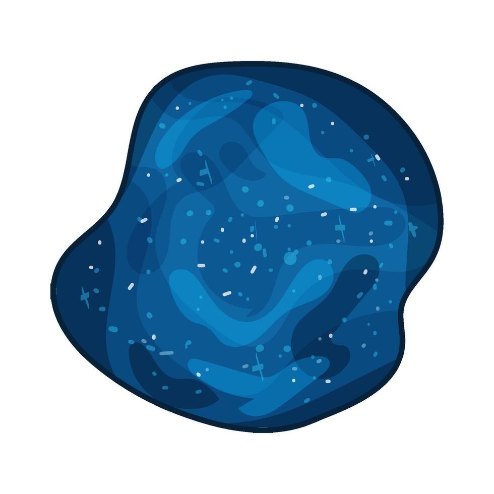 Illustration of Starry Sky vector
