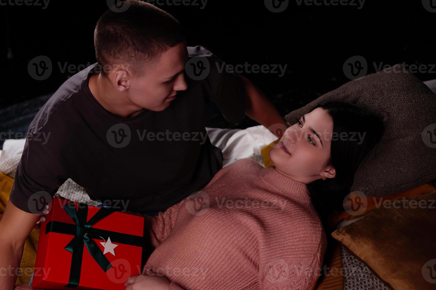 intimate portrait reflects a couple's relationship, showcasing their connection and affection, perfectly fitting the romantic spirit photo