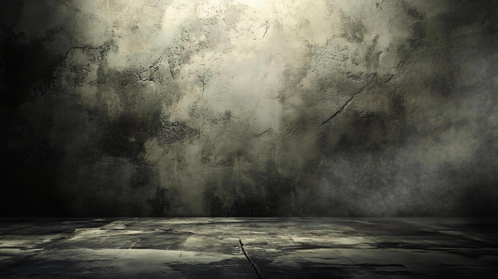 Moody concrete wall with dramatic shadow effects art photo