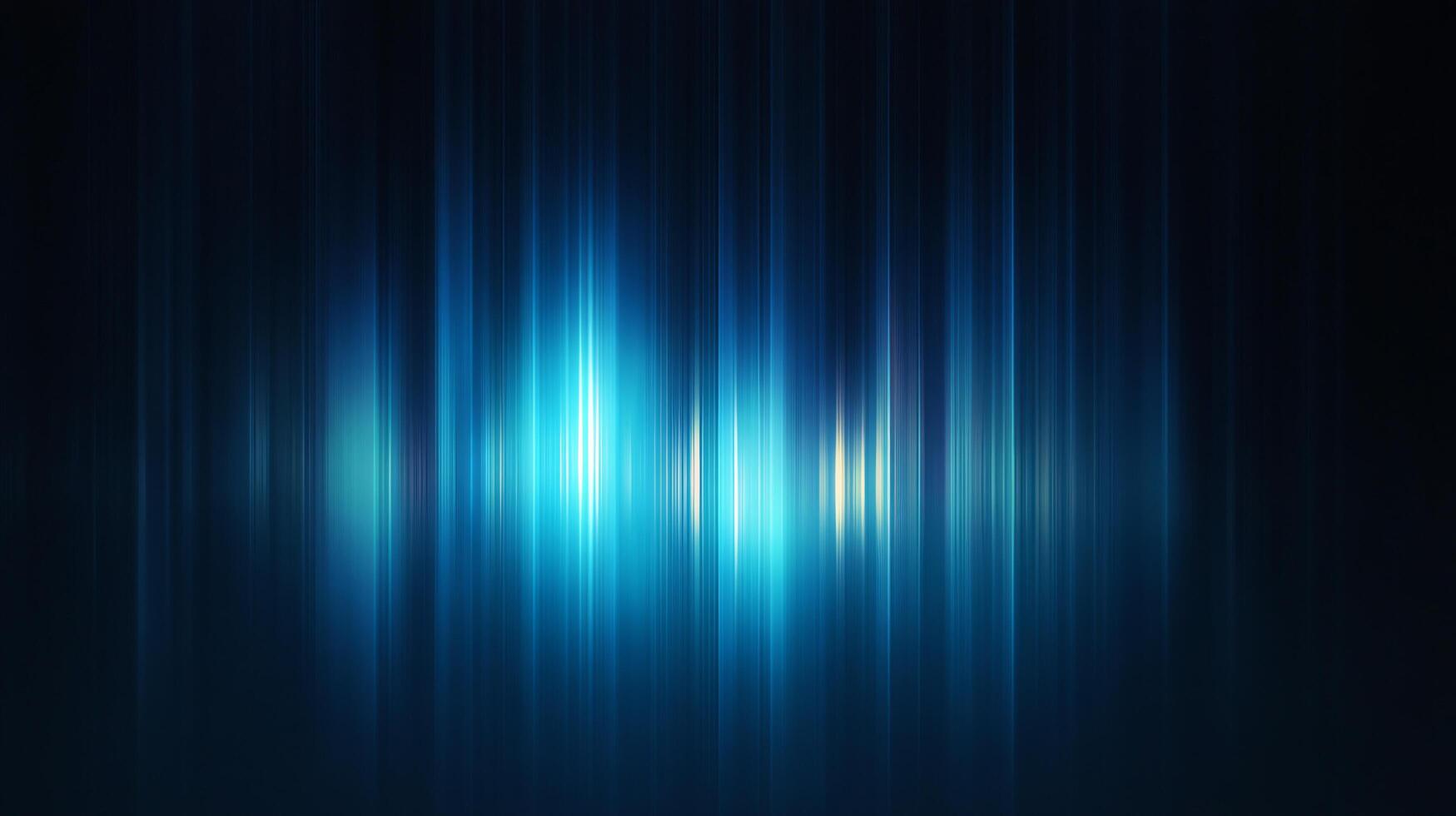 Vertical blue light spectrum lines in abstract harmony. photo
