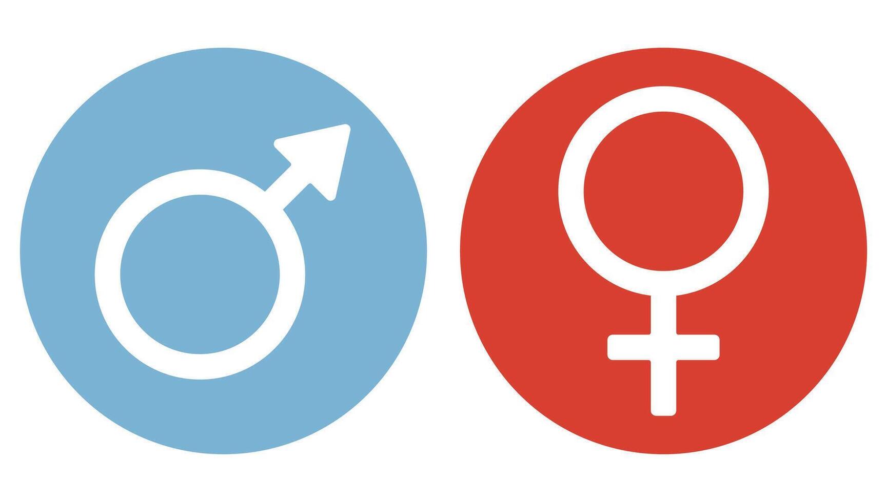 Women and men symbol isolated on white background. vector