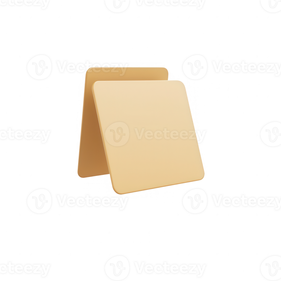 A versatile blank card design for customizable branding or personal messages. png