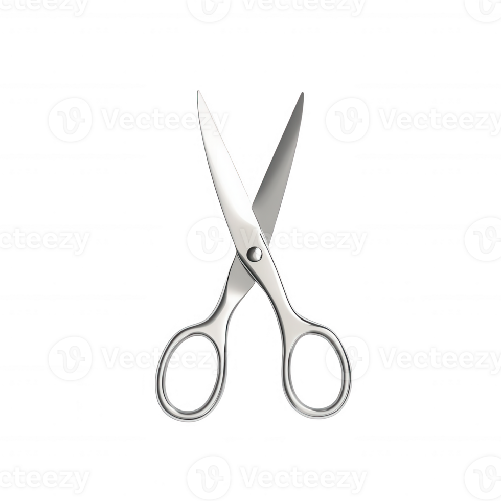 High-quality scissors isolated on white background for crafting and DIY projects. png