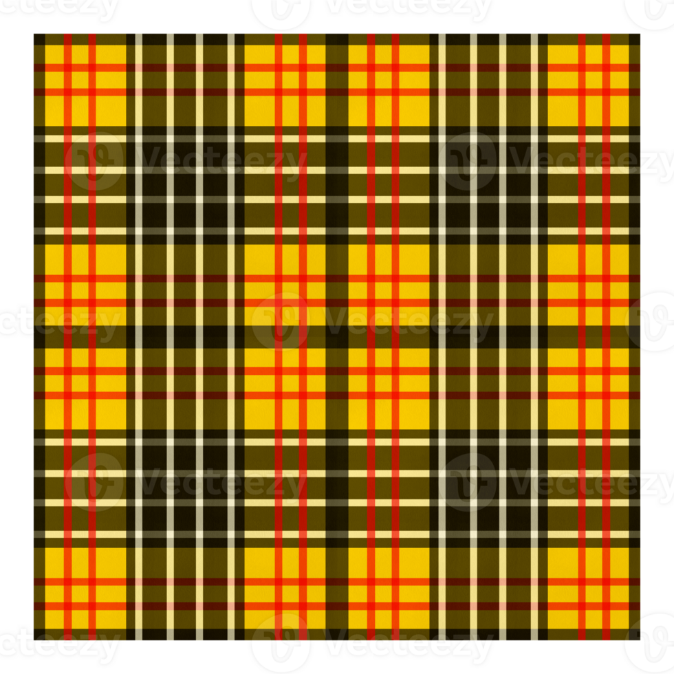 Yellow black and red Tartan Seamless Pattern Background png