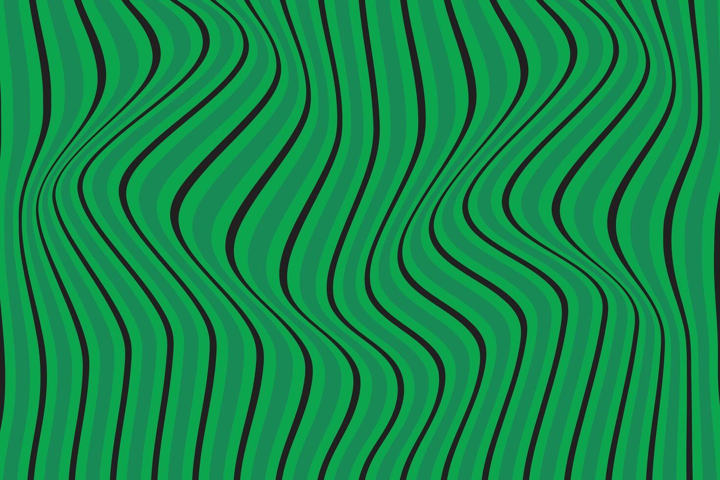 simple modern abstract green black color vertical line wavy distort pattern that can be used as a background or texture green wavy lines abstract background vector