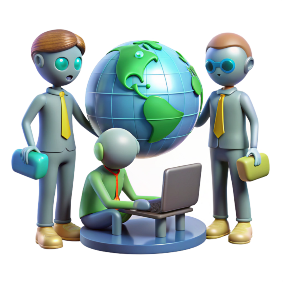 Global Teamwork Collaboration, Technology, and Worldwide Connection png