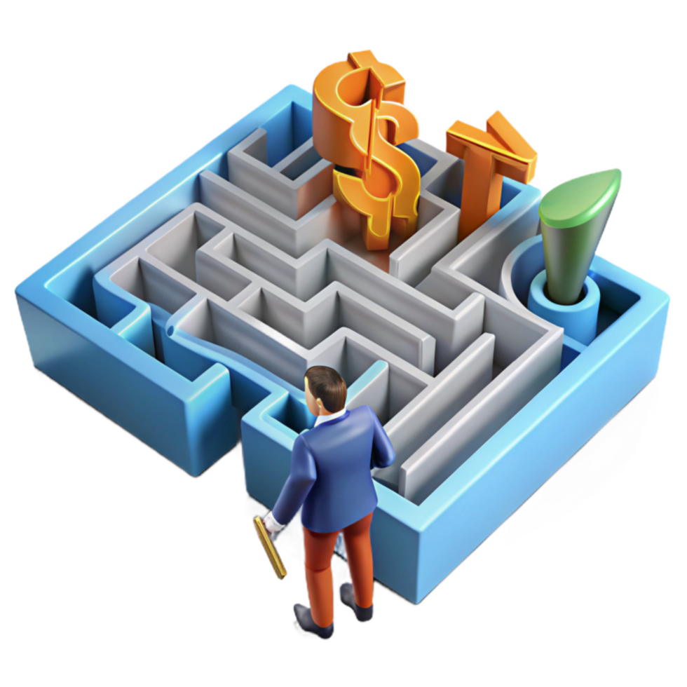 Navigating the Financial Maze A Path to Investment Success png