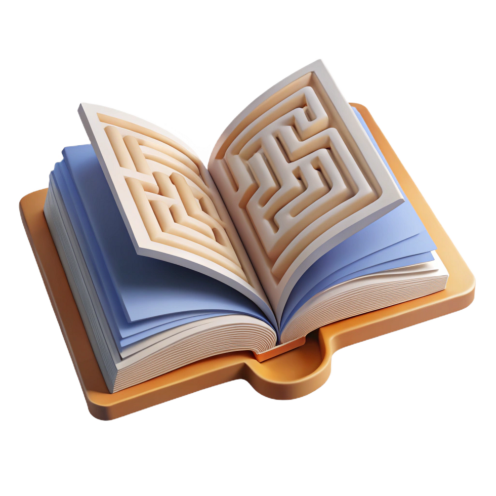 Navigating the Labyrinth A Book of Puzzles and Challenges png