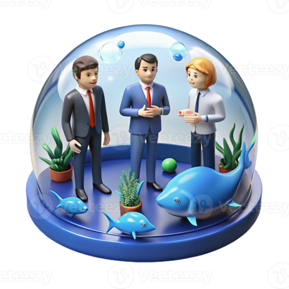 Business Team Collaboration Protected Innovation in a Secure Environment png