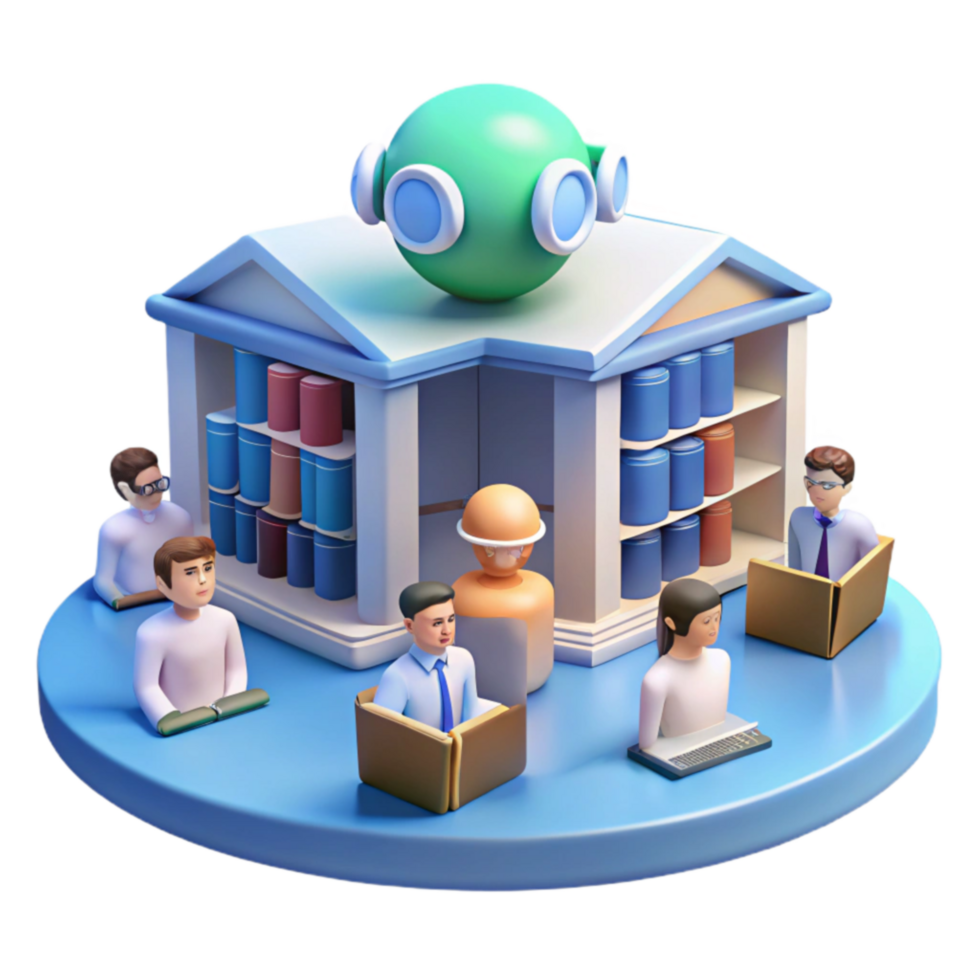 Collaborative Learning Digital Library Virtual Study Group png