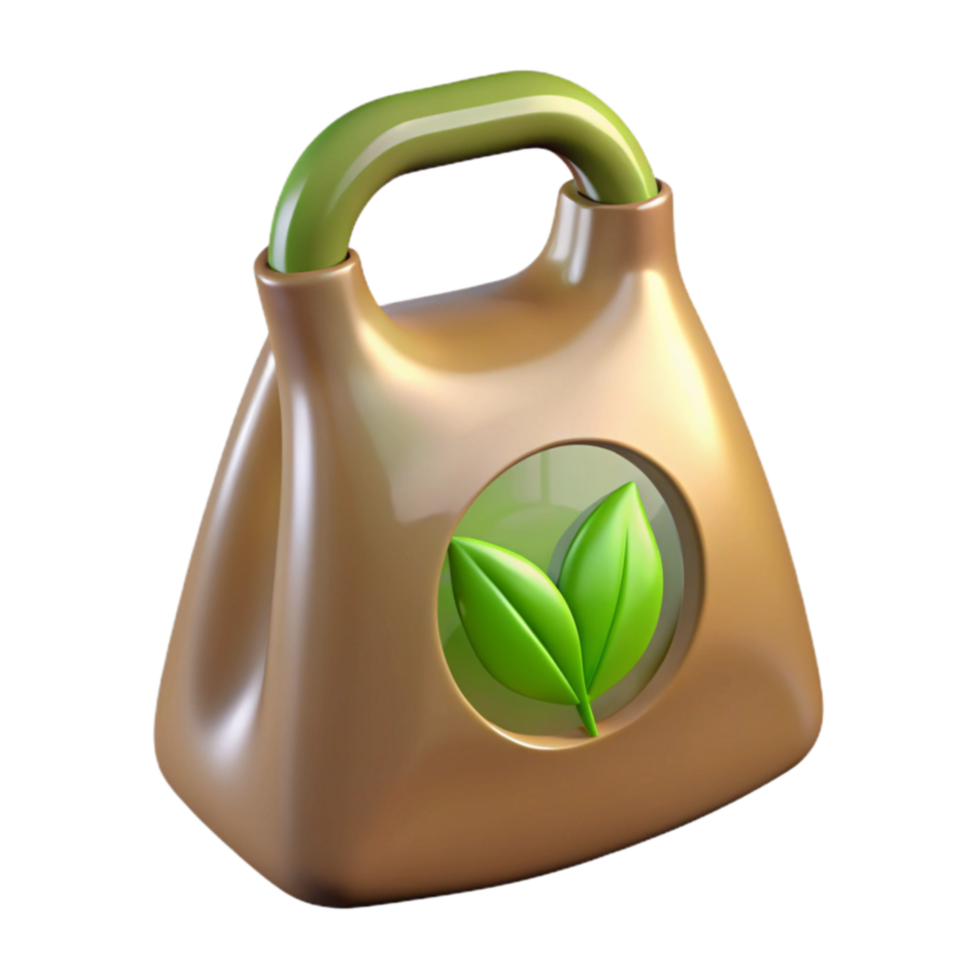 Eco-Friendly Packaging Sustainable Bag Design png