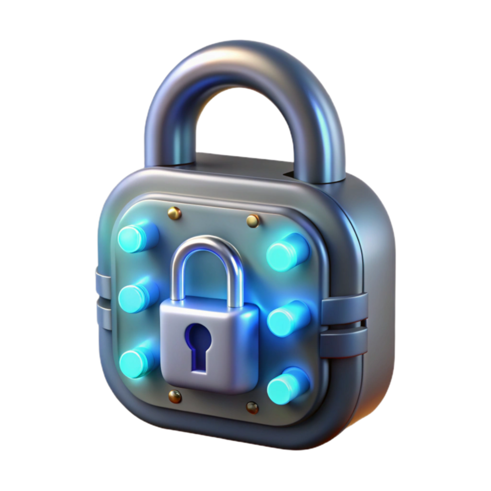 Cybersecurity Advanced Encryption Data Protection png