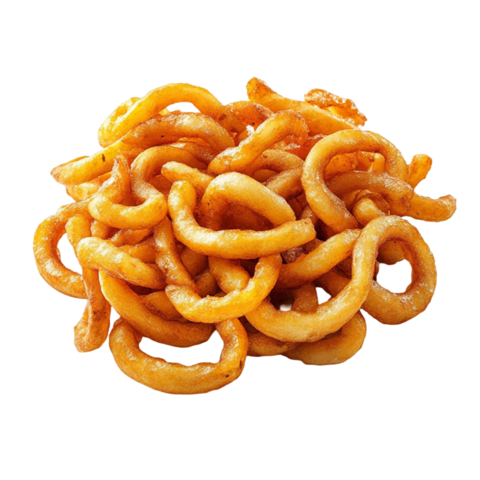 Crispy Snacks Assortment on Transparent Background png