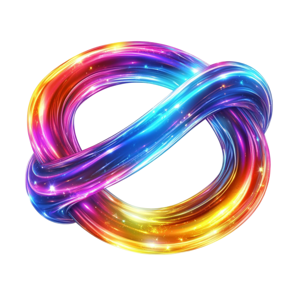 Modern Abstract on Transparent Background png