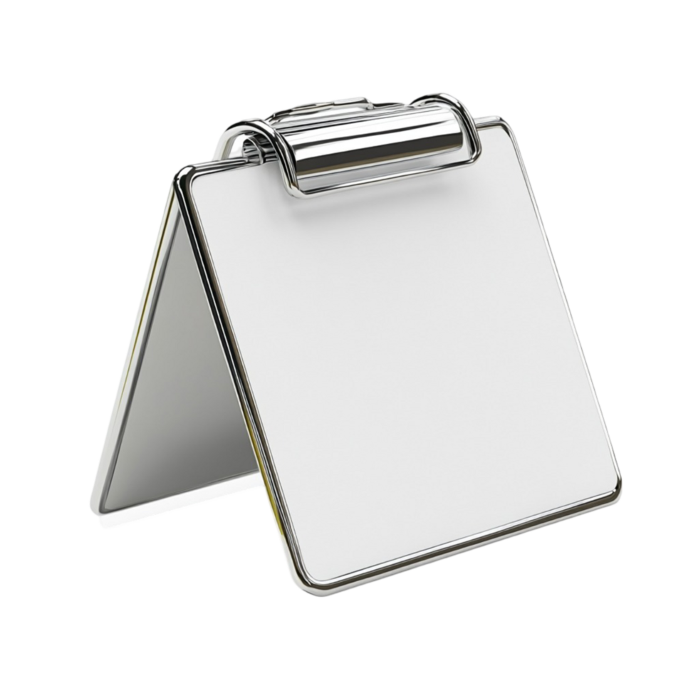 A clipboard with a white board on it png