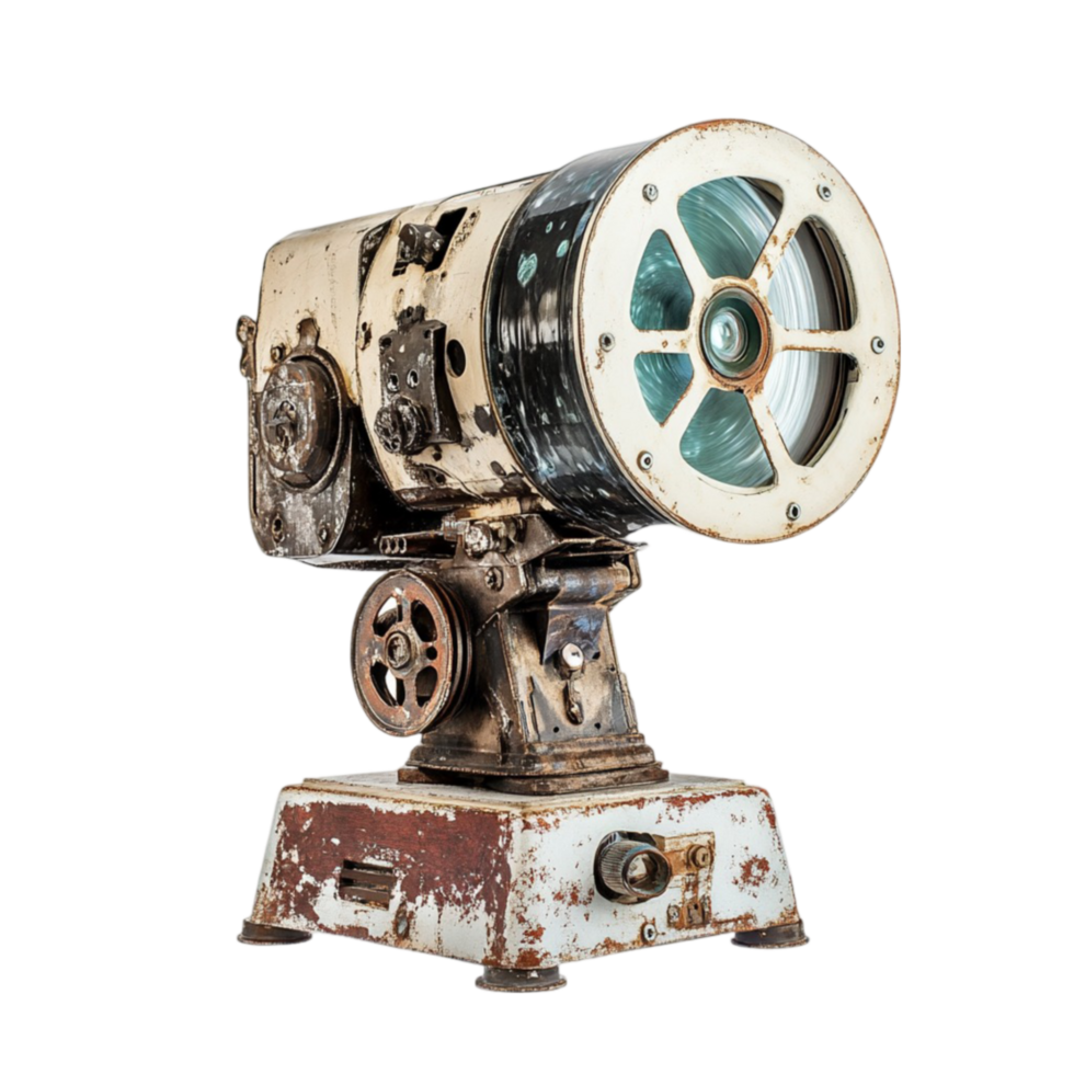 Classic Film Projector On Transparent Background png