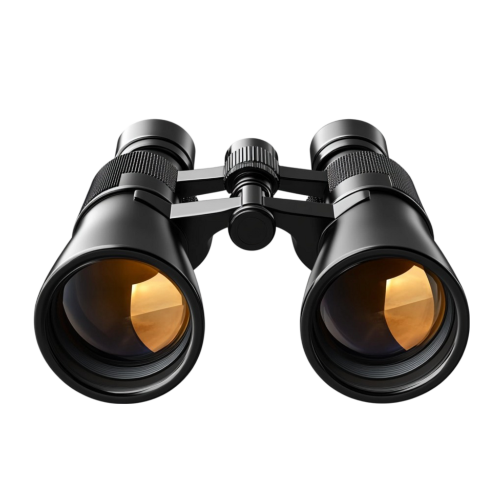 Realistic Binoculars on Transparent Background png