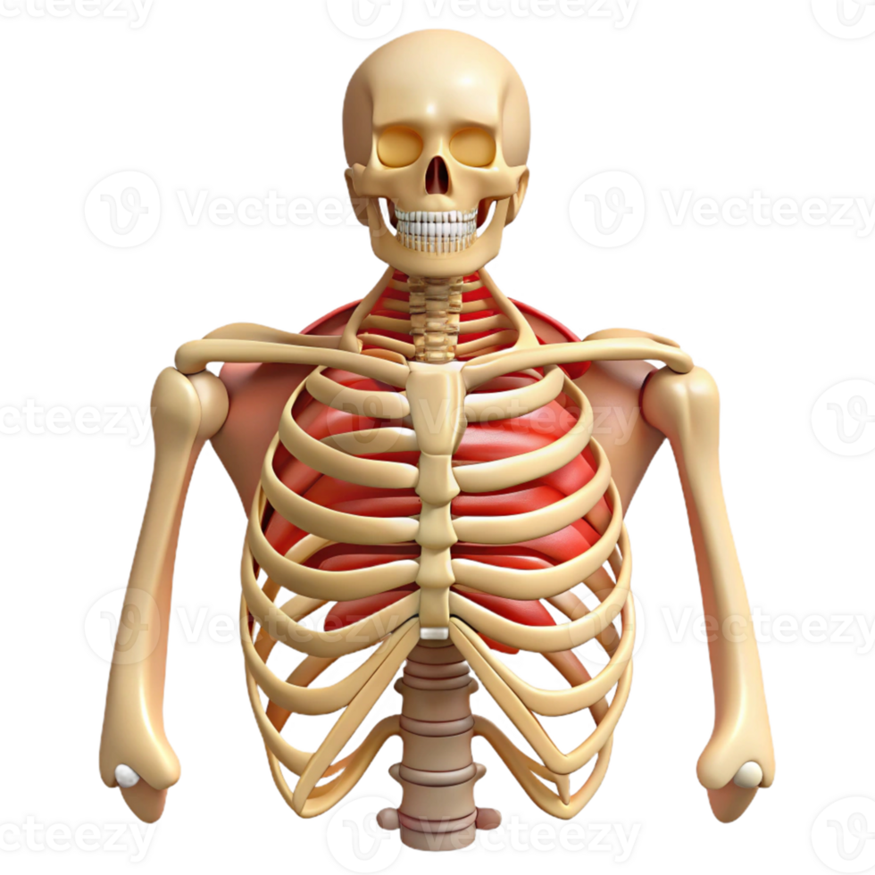 Human Ribcage Anatomy png