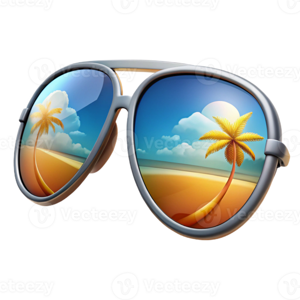 Palm Tree Sunglasses png