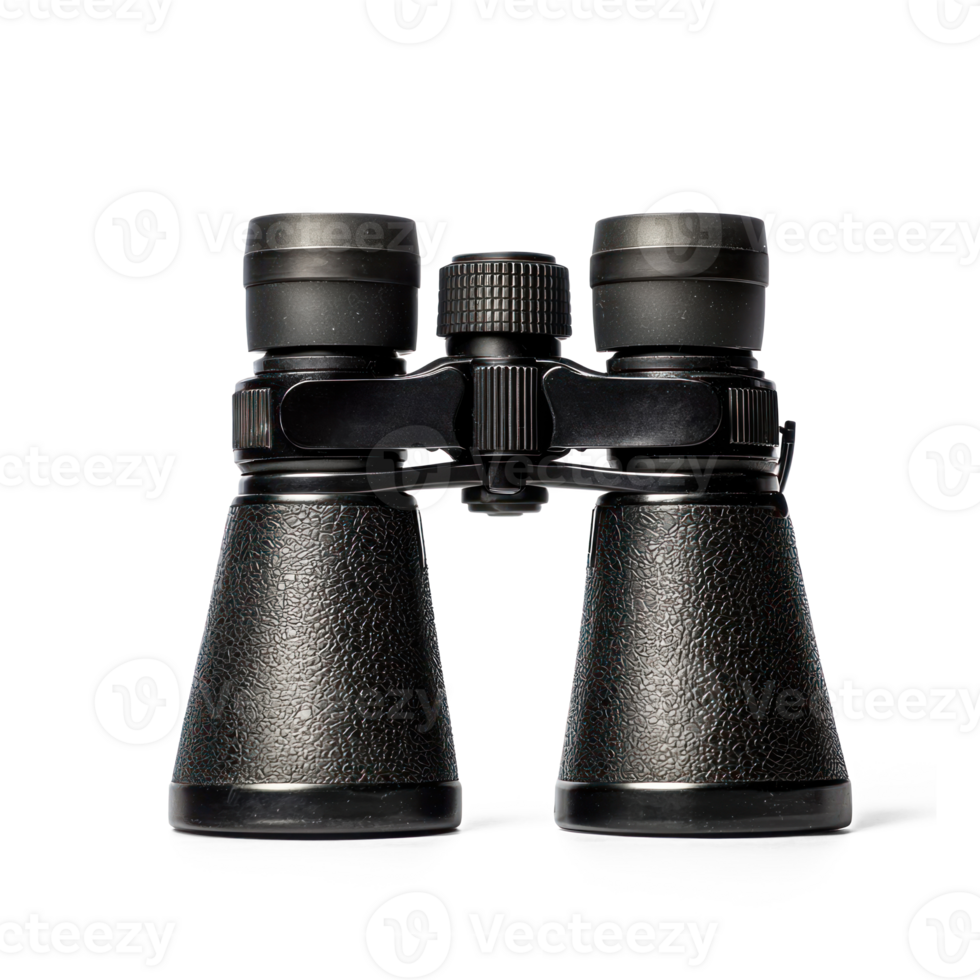 Modern binocular isolate on transparent background png