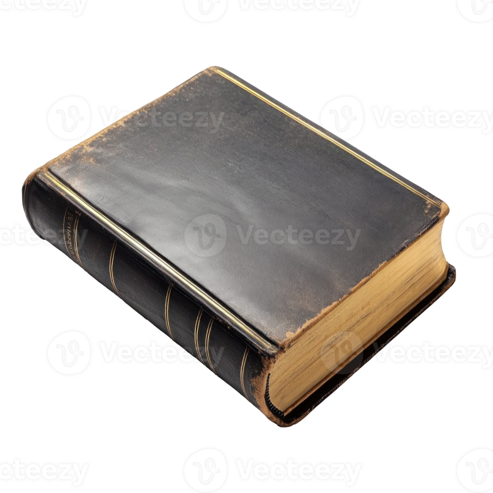 an old book on a transparent background png