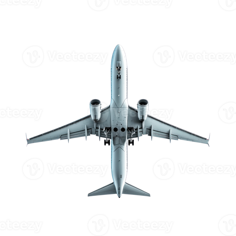 Airplane flying isolate on transparent background png