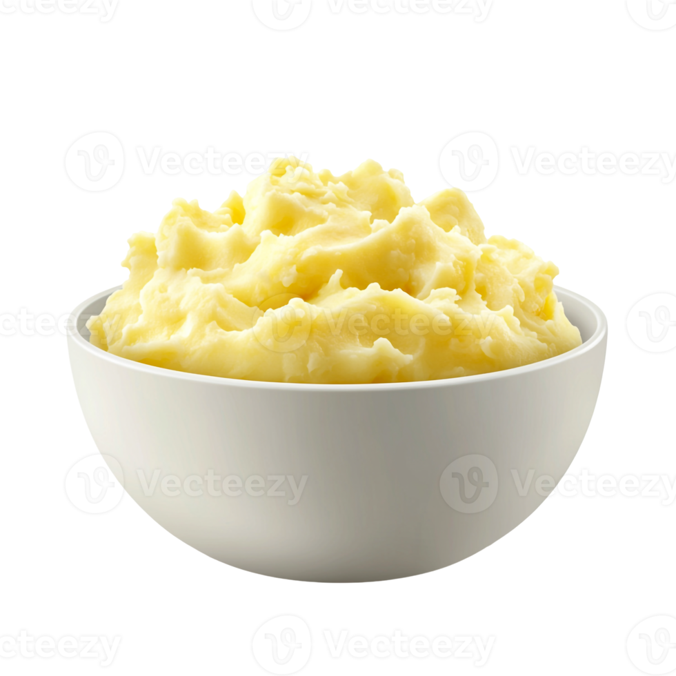 Perfectly whipped mashed potatoes png