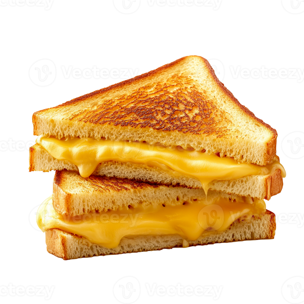 Thick grilled cheese sandwich png