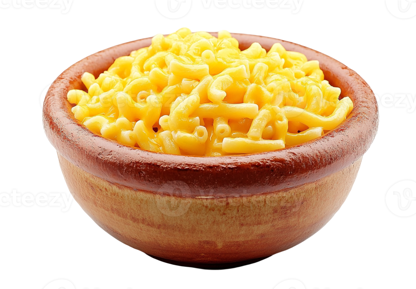 Delicious macaroni and cheese with a golden top png