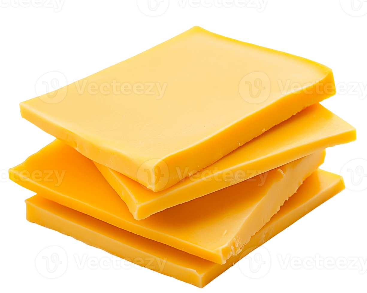 Tower of cheddar slices png