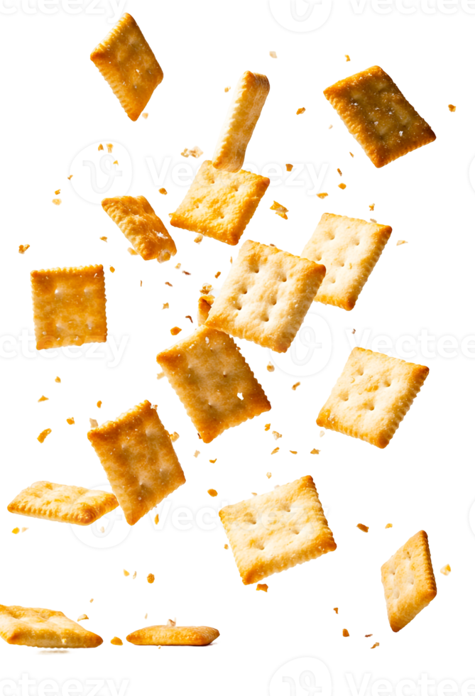 Levitation of sharp crackers png
